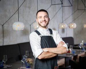 Kellner in der Gastronomie