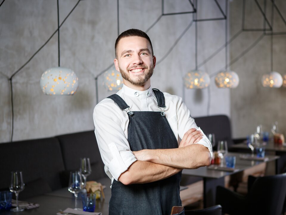 Kellner in der Gastronomie