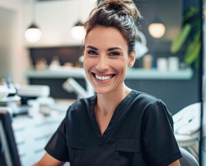 Ordinationsassistenz bei der Arbeit